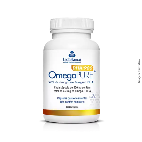 Imagem de OmegaPURE DHA 900 Biobalance 60 Cápsulas