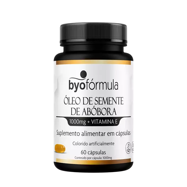 Mostrar detalhes para Byo Óleo semente de Abóbora (60 Cáps) Imagem de Byo Óleo semente de Abóbora (60 Cáps)