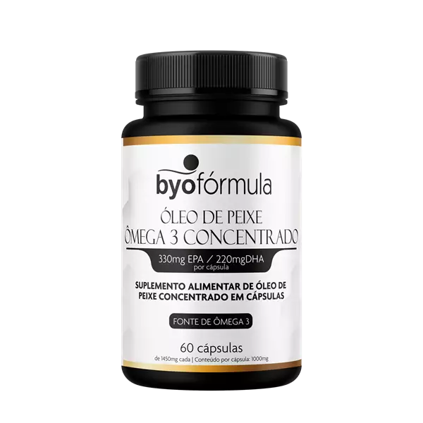 Mostrar detalhes para Byo Omega 3 Concentrado (60 Cáps) Imagem de Byo Omega 3 Concentrado (60 Cáps)