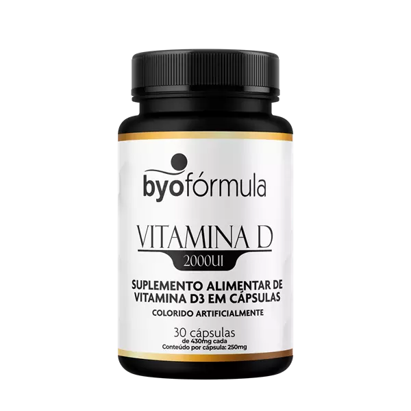 Mostrar detalhes para Byo Vitamina D 2000ui  (30 Cáps) Imagem de Byo Vitamina D 2000ui  (30 Cáps)