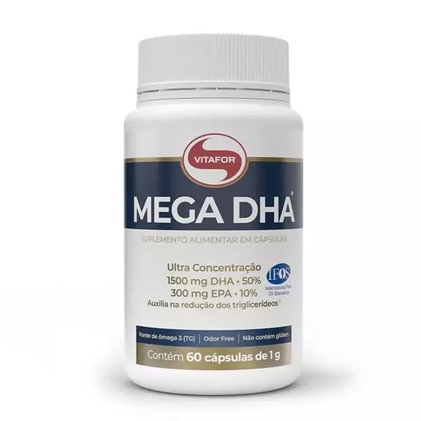 Imagem de VITAFOR MEGA DHA 1G 60 CAPS