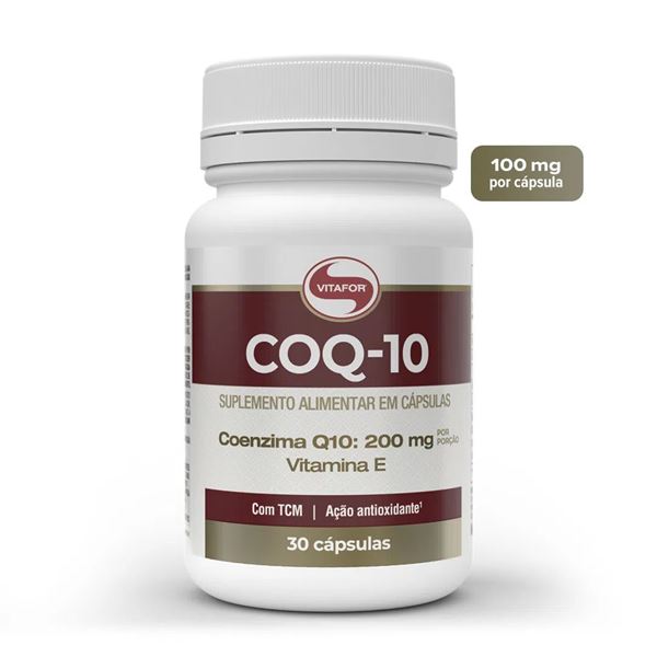 Imagem de VITAFOR COQ-10 COENZIMA 30 CAPS