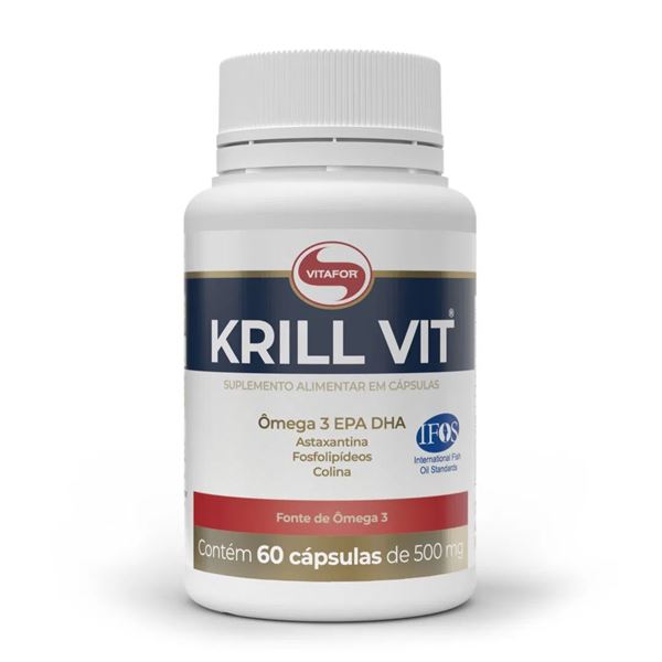 Imagem de VITAFOR OLEO DE KRILL 60 CAPS 500MG