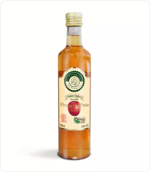 Imagem de VINAGRE ORGANICO DE FRUTA MACA 500ML