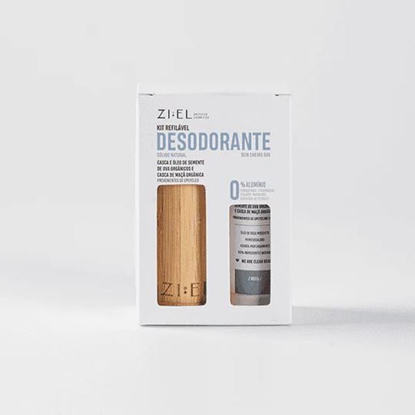 Imagem de Ziel Kit desodorante sólido sem cheiro