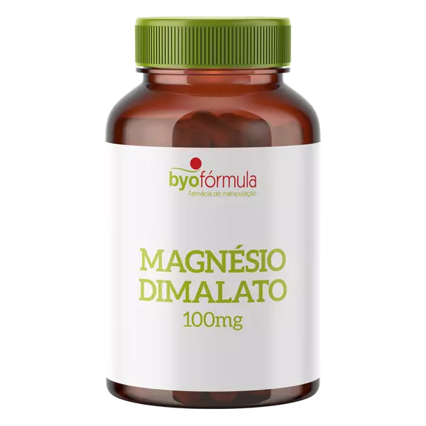 Imagem de Magnésio Dimalato 100mg (60 Cáps)