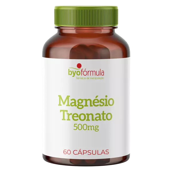 Imagem de Magnésio Treonato 500mg (60 Cáps) 