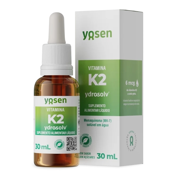 Imagem de Yosen Vitamina K2 Ydrosolv®® - 30ml